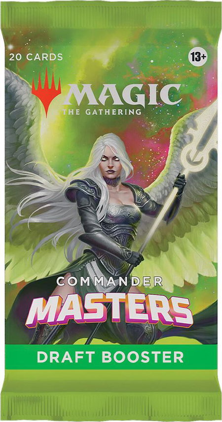 Commander Masters - Draft Booster Pack - Commander Masters Magic: The Gathering trading card