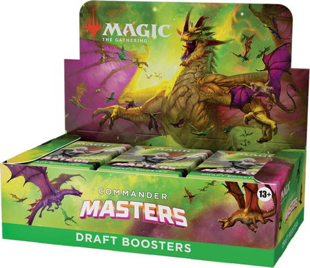 Commander Masters - Draft Booster Box trading card from Commander Masters Commander Masters - Draft Booster Box - Commander Masters Magic: The Gathering trading card