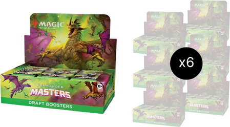 Commander Masters - Draft Booster Box Case trading card from Commander Masters Commander Masters - Draft Booster Box Case - Commander Masters Magic: The Gathering trading card