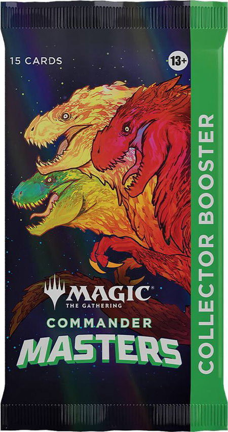 Commander Masters - Collector Booster Pack trading card from Commander Masters Commander Masters - Collector Booster Pack - Commander Masters Magic: The Gathering trading card