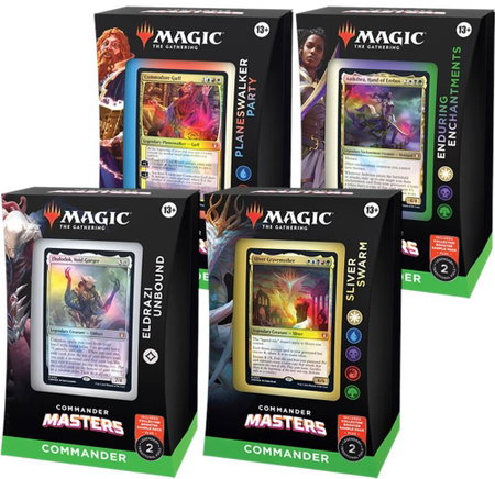 Commander Masters Commander Decks [Set of 4] - Commander Masters Magic: The Gathering trading card