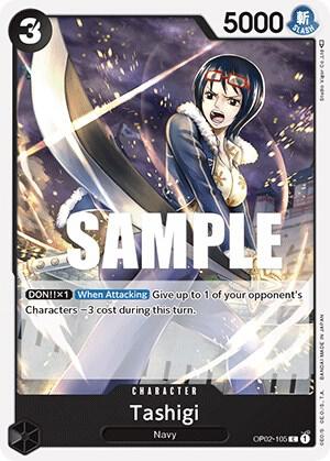 Tashigi - Paramount War One Piece trading card
