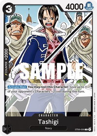 Tashigi - Starter Deck 6: Absolute Justice (ST-06) #ST06-006 - Common One Piece Trading Card