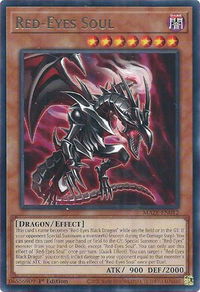 Red-Eyes Soul - Maze of Memories (MAZE) #MAZE-EN012 - Rare YuGiOh Trading Card