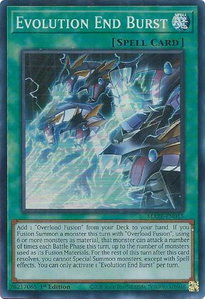 Evolution End Burst - Maze of Memories (MAZE) #MAZE-EN015 - Super Rare YuGiOh Trading Card
