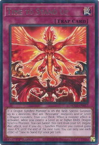 Time to Stand Up - Maze of Memories (MAZE) #MAZE-EN017 - Rare YuGiOh Trading Card