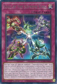 Soul of the Supreme King - Maze of Memories (MAZE) #MAZE-EN027 - Rare YuGiOh Trading Card