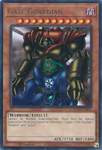 Gate Guardian - Maze of Memories (MAZE) #MAZE-EN035 - Rare YuGiOh Trading Card