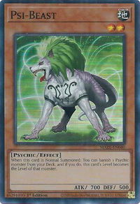 Psi-Beast - Maze of Memories (MAZE) #MAZE-EN040 - Super Rare YuGiOh Trading Card