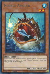 Nimble Angler - Maze of Memories (MAZE) #MAZE-EN042 - Rare YuGiOh Trading Card