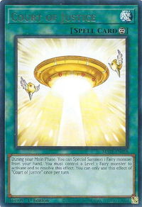Court of Justice - Maze of Memories (MAZE) #MAZE-EN058 - Rare YuGiOh Trading Card