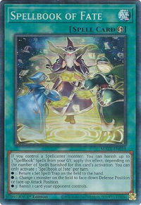 Spellbook of Fate (CR) - Maze of Memories (MAZE) #MAZE-EN059 - Collector's Rare YuGiOh Trading Card