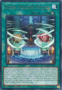 Super Soldier Ritual - Maze of Memories (MAZE) #MAZE-EN060 - Rare YuGiOh Trading Card