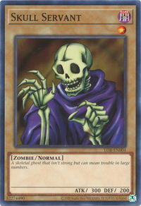 Skull Servant - Legend of Blue Eyes White Dragon (25th Anniversary Edition) (LOB-EN) #LOB-EN004 - Common / Short Print YuGiOh Trading Card