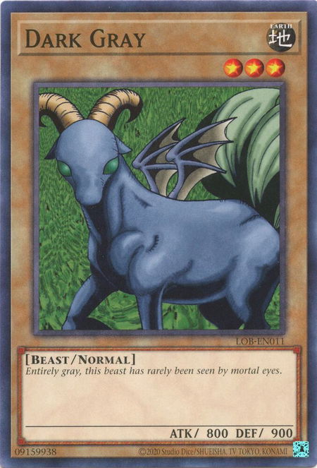 Dark Gray - Legend of Blue Eyes White Dragon (25th Anniversary Edition) YuGiOh trading card
