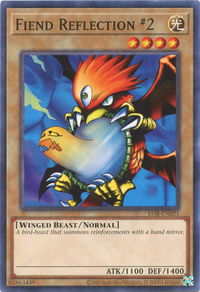 Fiend Reflection #2 - Legend of Blue Eyes White Dragon (25th Anniversary Edition) (LOB-EN) #LOB-EN021 - Common / Short Print YuGiOh Trading Card