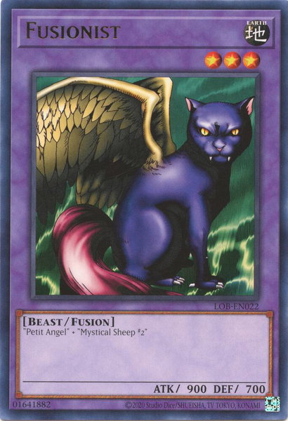 Fusionist trading card from Legend of Blue Eyes White Dragon (25th Anniversary Edition) Fusionist - Legend of Blue Eyes White Dragon (25th Anniversary Edition) YuGiOh trading card
