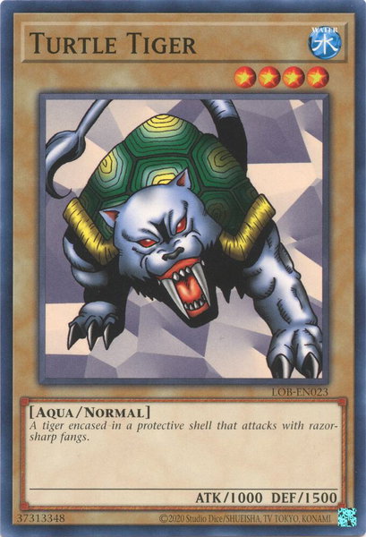 Turtle Tiger - Legend of Blue Eyes White Dragon (25th Anniversary Edition) YuGiOh trading card