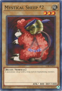 Mystical Sheep #2 - Legend of Blue Eyes White Dragon (25th Anniversary Edition) (LOB-EN) #LOB-EN037 - Common / Short Print YuGiOh Trading Card