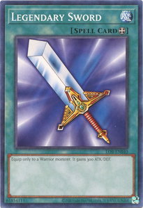 Legendary Sword - Legend of Blue Eyes White Dragon (25th Anniversary Edition) (LOB-EN) #LOB-EN040 - Common / Short Print YuGiOh Trading Card