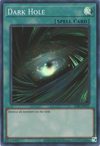 Dark Hole - Legend of Blue Eyes White Dragon (25th Anniversary Edition) (LOB-EN) #LOB-EN052 - Super Rare YuGiOh Trading Card