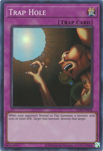 Trap Hole - Legend of Blue Eyes White Dragon (25th Anniversary Edition) (LOB-EN) #LOB-EN058 - Super Rare YuGiOh Trading Card