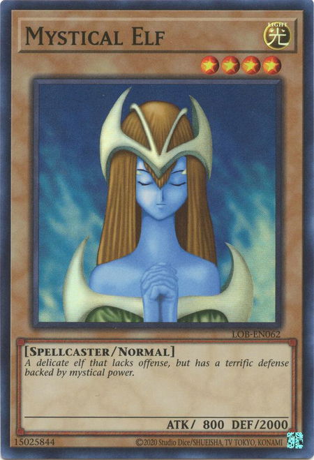 Mystical Elf - Legend of Blue Eyes White Dragon (25th Anniversary Edition) YuGiOh trading card