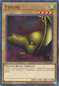 Tyhone - Legend of Blue Eyes White Dragon (25th Anniversary Edition) (LOB-EN) #LOB-EN063 - Common / Short Print YuGiOh Trading Card