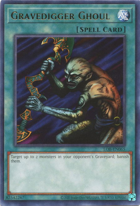 Gravedigger Ghoul - Legend of Blue Eyes White Dragon (25th Anniversary Edition) YuGiOh trading card