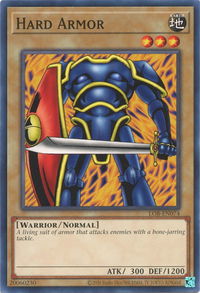 Hard Armor - Legend of Blue Eyes White Dragon (25th Anniversary Edition) (LOB-EN) #LOB-EN074 - Common / Short Print YuGiOh Trading Card