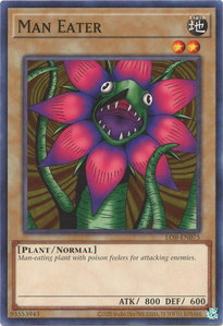 Man Eater - Legend of Blue Eyes White Dragon (25th Anniversary Edition) (LOB-EN) #LOB-EN075 - Common / Short Print YuGiOh Trading Card