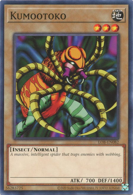 Kumootoko - Legend of Blue Eyes White Dragon (25th Anniversary Edition) YuGiOh trading card