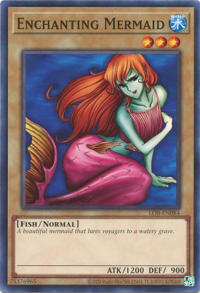 Enchanting Mermaid - Legend of Blue Eyes White Dragon (25th Anniversary Edition) YuGiOh trading card