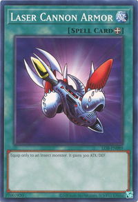 Laser Cannon Armor - Legend of Blue Eyes White Dragon (25th Anniversary Edition) (LOB-EN) #LOB-EN089 - Common / Short Print YuGiOh Trading Card