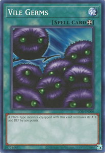 Vile Germs - Legend of Blue Eyes White Dragon (25th Anniversary Edition) (LOB-EN) #LOB-EN090 - Common / Short Print YuGiOh Trading Card