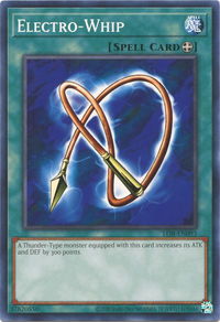 Electro-Whip - Legend of Blue Eyes White Dragon (25th Anniversary Edition) (LOB-EN) #LOB-EN093 - Common / Short Print YuGiOh Trading Card