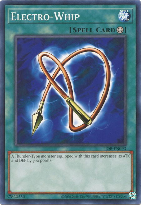 Electro-Whip - Legend of Blue Eyes White Dragon (25th Anniversary Edition) YuGiOh trading card