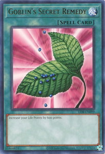 Goblin's Secret Remedy - Legend of Blue Eyes White Dragon (25th Anniversary Edition) (LOB-EN) #LOB-EN099 - Rare YuGiOh Trading Card