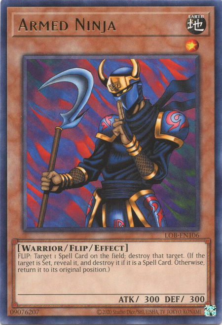 Armed Ninja - Legend of Blue Eyes White Dragon (25th Anniversary Edition) YuGiOh trading card