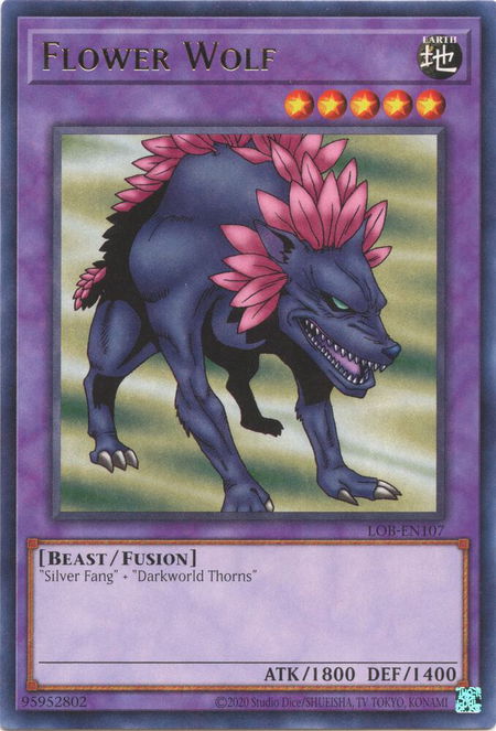 Flower Wolf - Legend of Blue Eyes White Dragon (25th Anniversary Edition) YuGiOh trading card