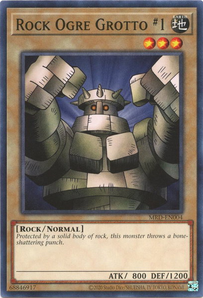 Rock Ogre Grotto #1 - Metal Raiders (25th Anniversary Edition) YuGiOh trading card