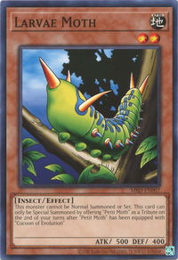 Larvae Moth - Metal Raiders (25th Anniversary Edition) (MRD-EN) #MRD-EN007 - Common / Short Print YuGiOh Trading Card