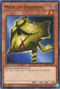 Mask of Darkness - Metal Raiders (25th Anniversary Edition) (MRD-EN) #MRD-EN014 - Rare YuGiOh Trading Card