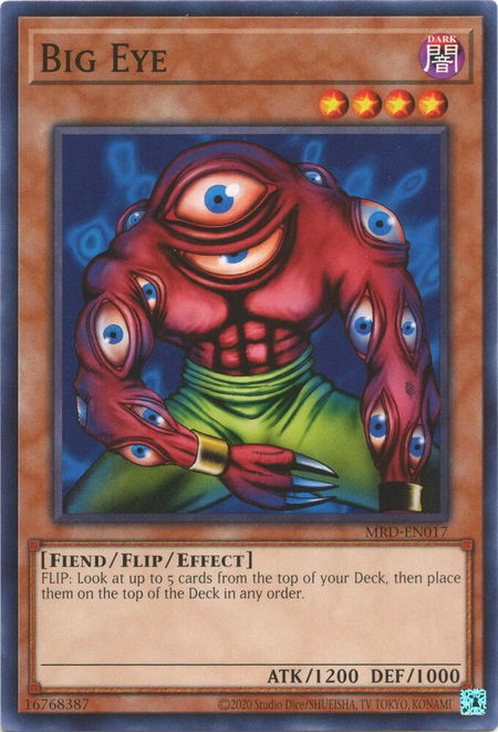 Big Eye - Metal Raiders (25th Anniversary Edition) YuGiOh trading card