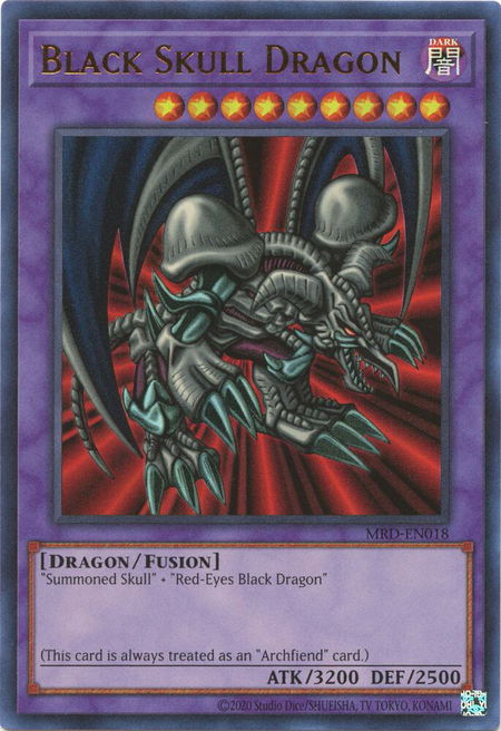 Black Skull Dragon - Metal Raiders (25th Anniversary Edition) YuGiOh trading card
