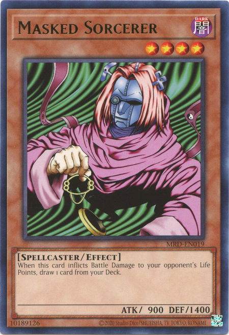 Masked Sorcerer - Metal Raiders (25th Anniversary Edition) YuGiOh trading card