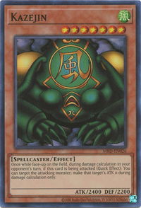 Kazejin - Metal Raiders (25th Anniversary Edition) (MRD-EN) #MRD-EN026 - Super Rare YuGiOh Trading Card