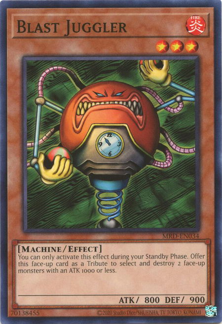 Blast Juggler - Metal Raiders (25th Anniversary Edition) YuGiOh trading card