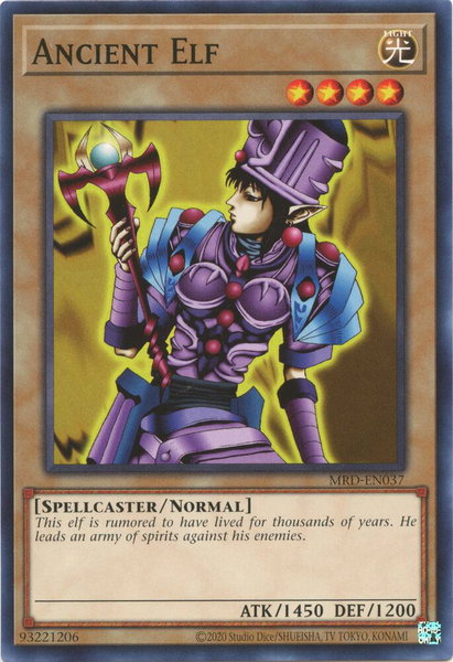 Ancient Elf trading card from Metal Raiders (25th Anniversary Edition) Ancient Elf - Metal Raiders (25th Anniversary Edition) YuGiOh trading card