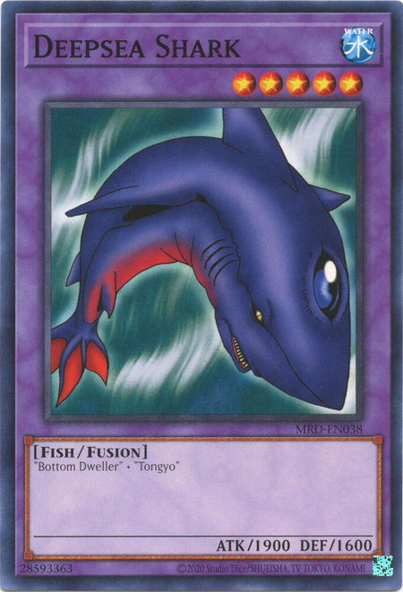 Deepsea Shark - Metal Raiders (25th Anniversary Edition) YuGiOh trading card